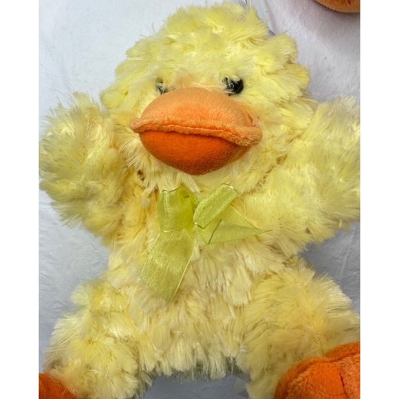 Kmart Easter Jubilee Yellow Easter Duck Plush Stuffed Animal Toy Basket Kids - Picture 2 of 4